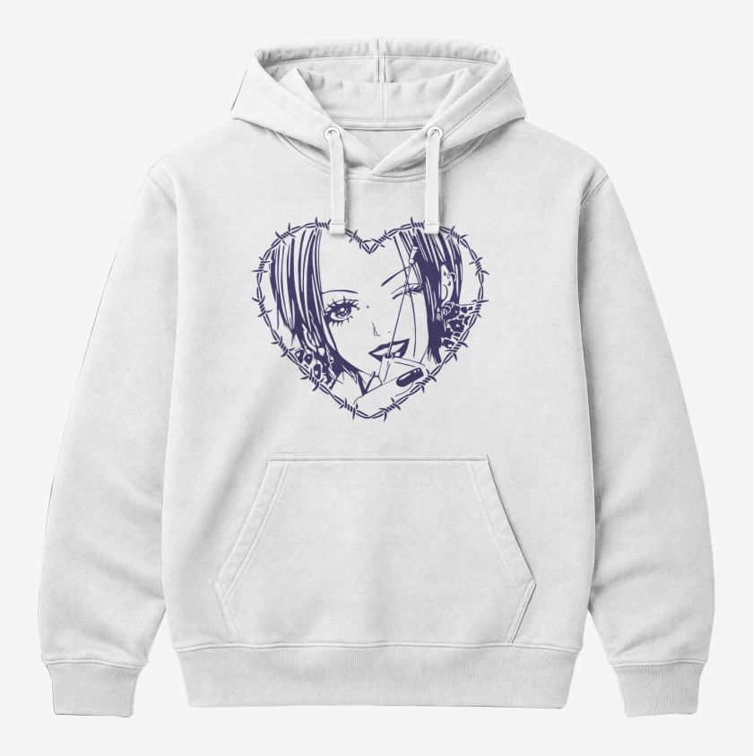 Polerón Canguro Blanco de Nana Osaki