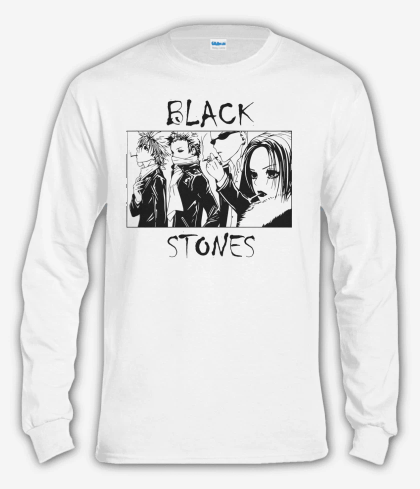 Polera manga larga Blanco de Black Stones I