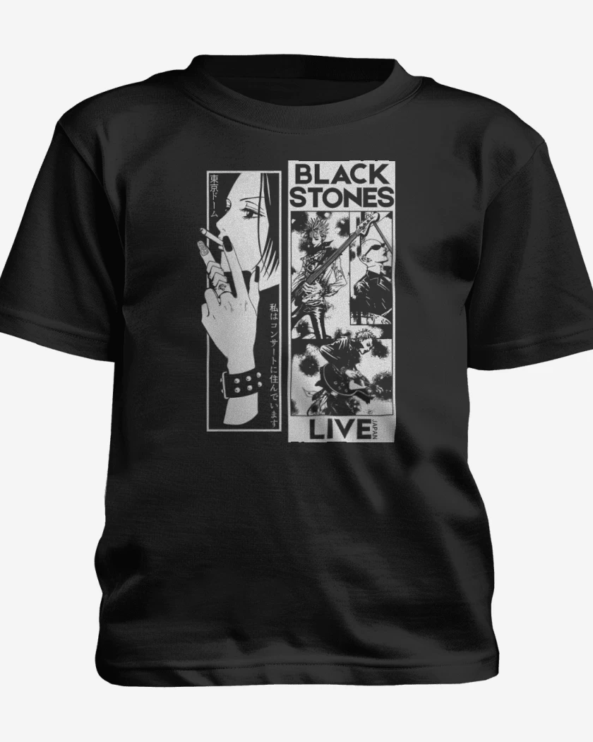 Polera de niño Negro de Black Stones Live