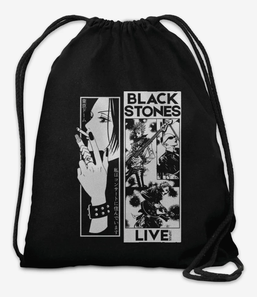 Mochila Negro de Black Stones Live