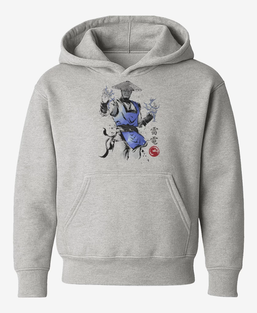 Poleron de niño Gris Melange de Thunder God