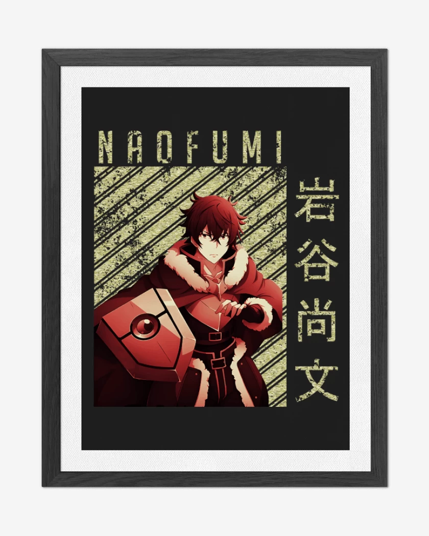 Cuadro decorativo Negro de Naofumi