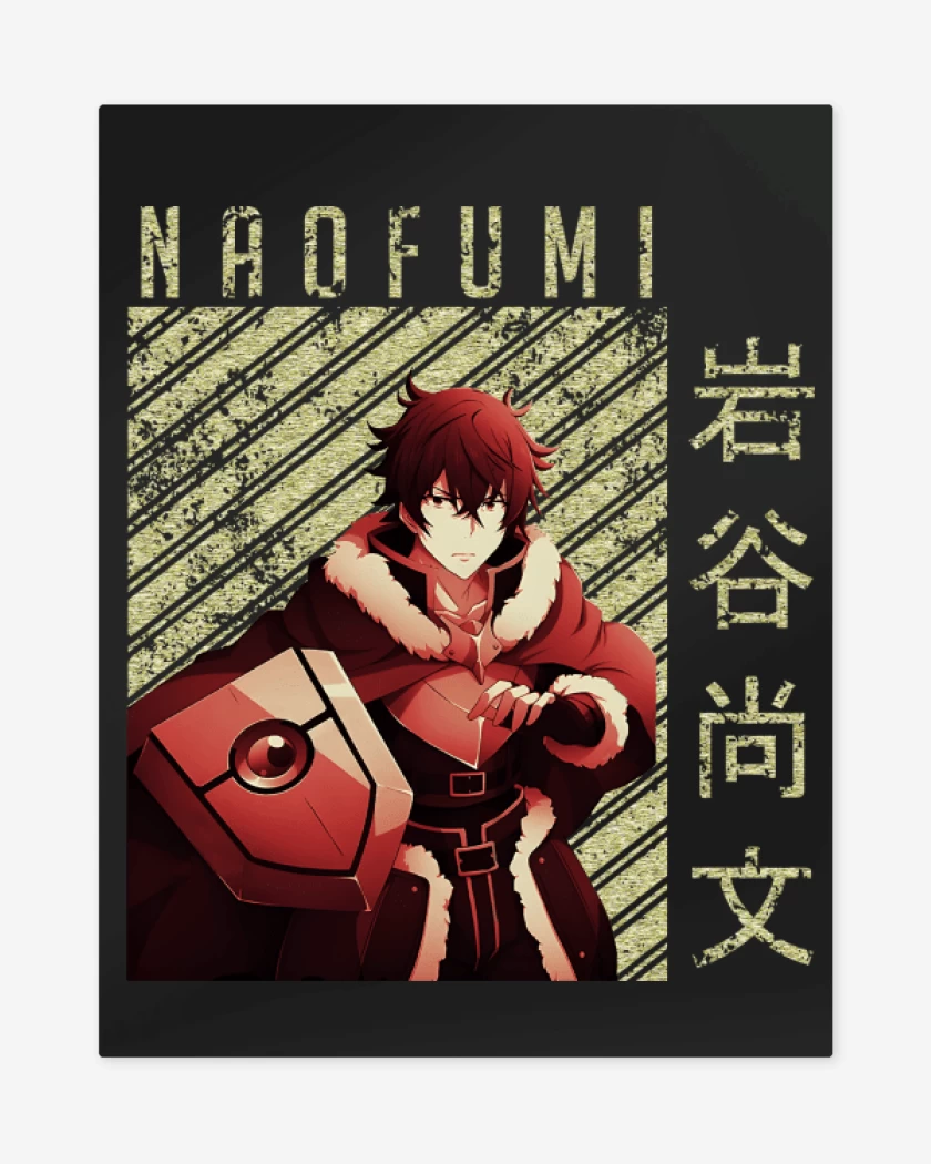Print metalico Negro de Naofumi