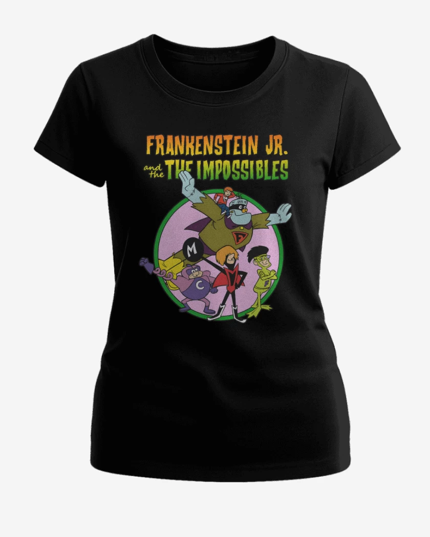 Polera de Mujer Negro de Los Imposibles