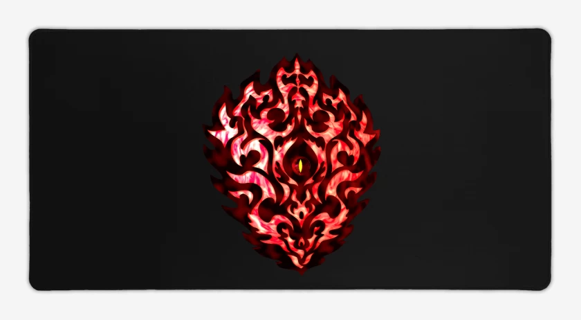 Mouse pad Gamer Escudo de la ira de bolsillo