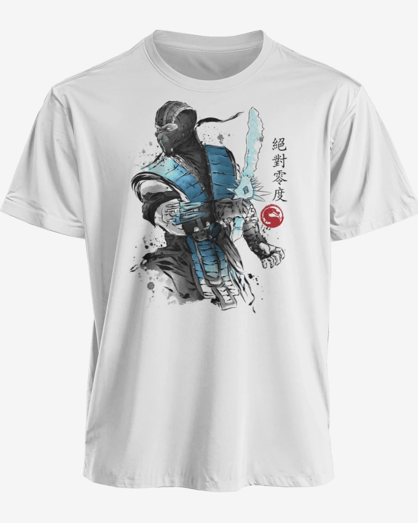Polera premium Blanco de Guerrero de Hielo