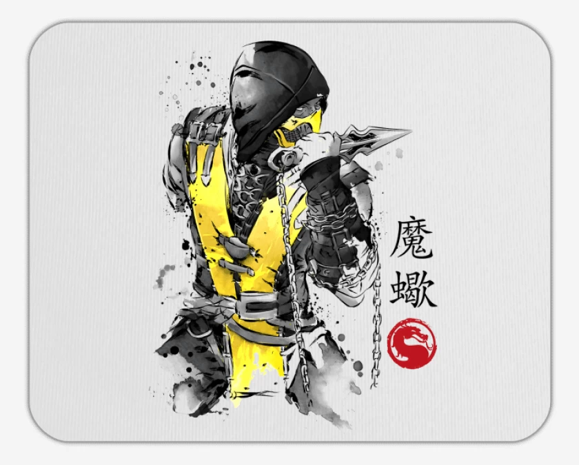 Mousepad Guerrero de Fuego