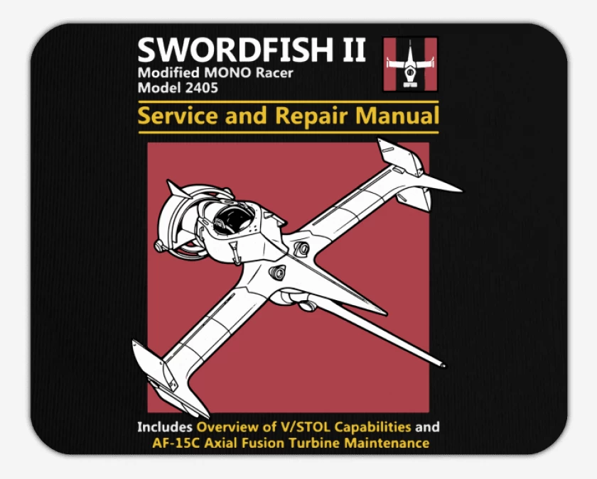 Mousepad Swordfish II