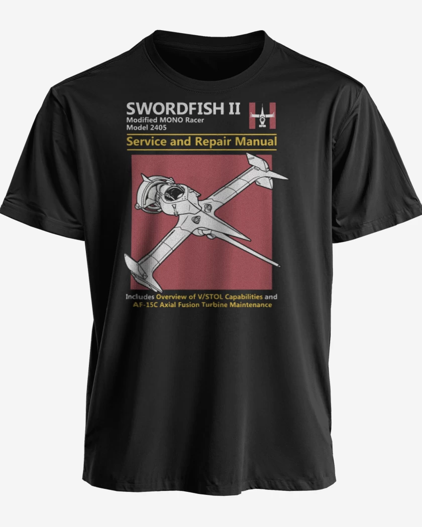 Polera premium Negro de Swordfish II
