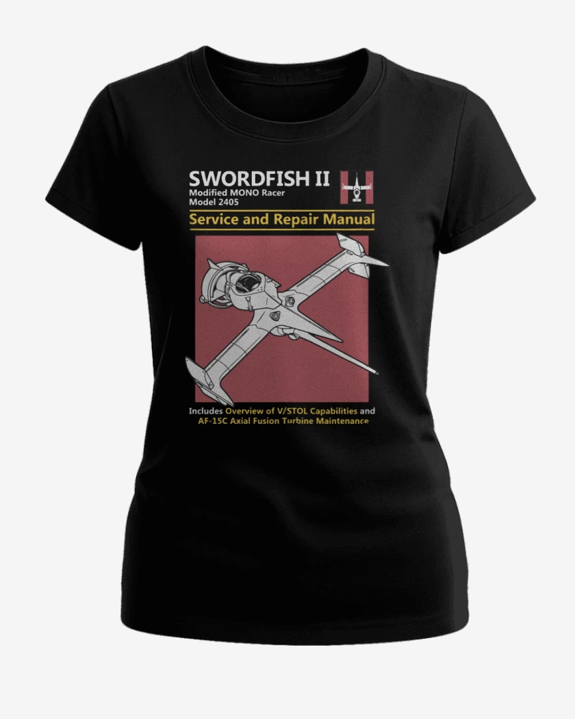 Polera de Mujer Negro de Swordfish II