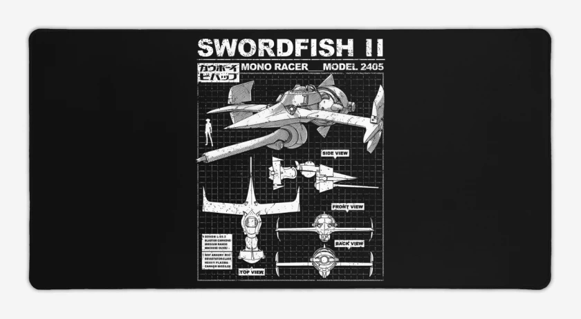 Mouse pad Gamer Swordfish II Modelo 2405