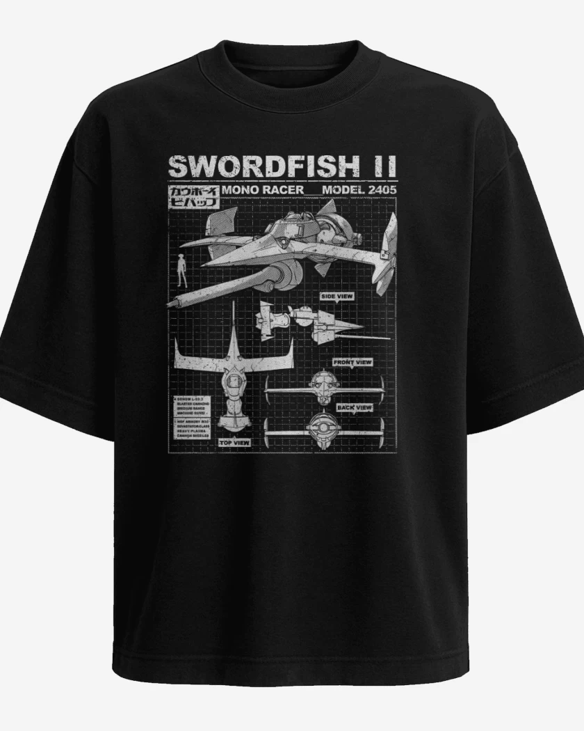 Polera Oversize Swordfish II Modelo 2405