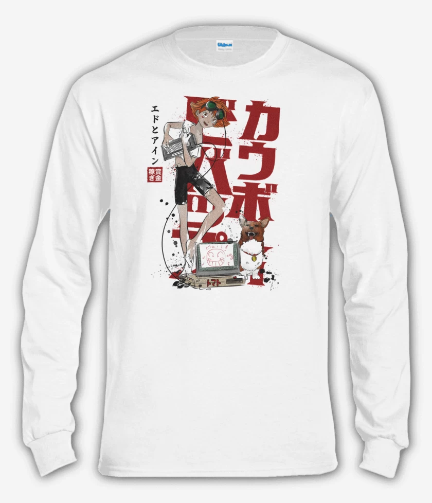 Polera manga larga Blanco de Ed & Ein