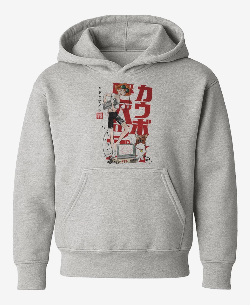 Poleron de niño Gris Melange de Ed & Ein