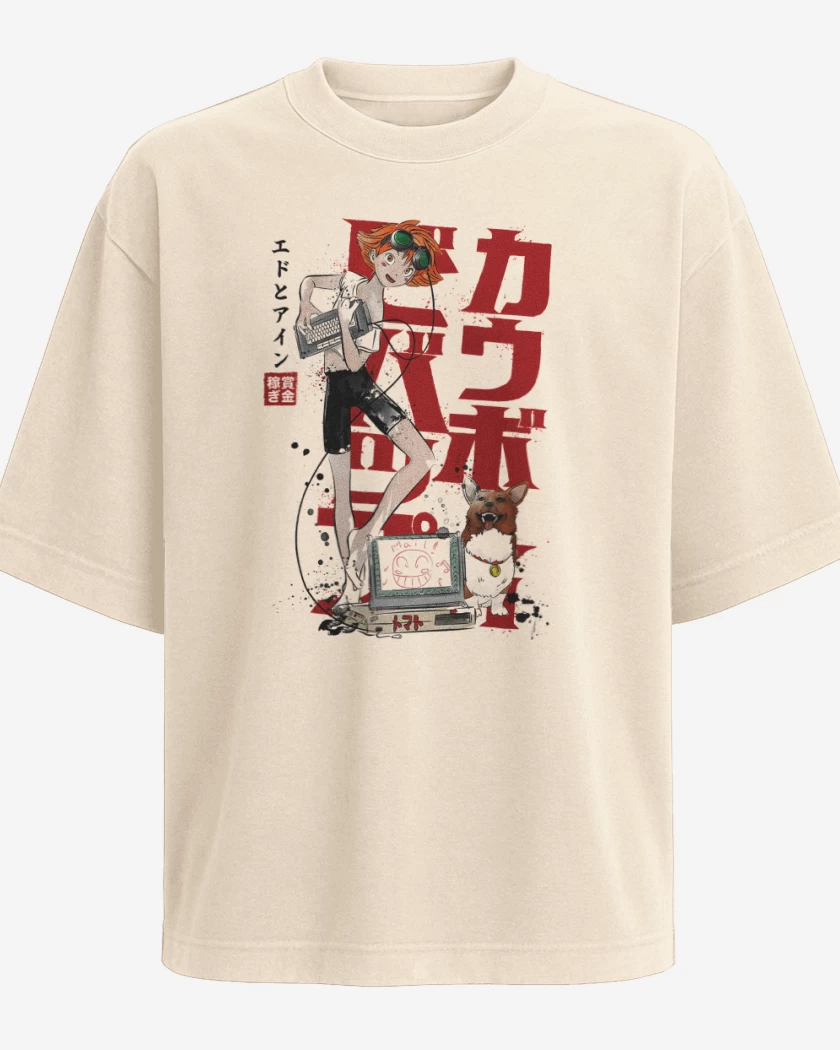 Polera Oversize Beige de Ed & Ein