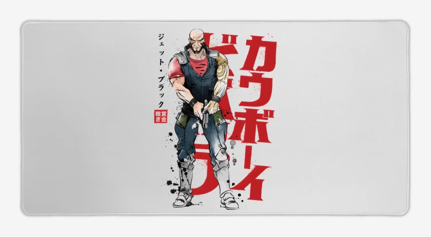 Mouse pad Gamer Blanco de Black