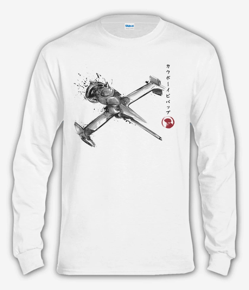 Polera manga larga Blanco de Spiegel Swordfish