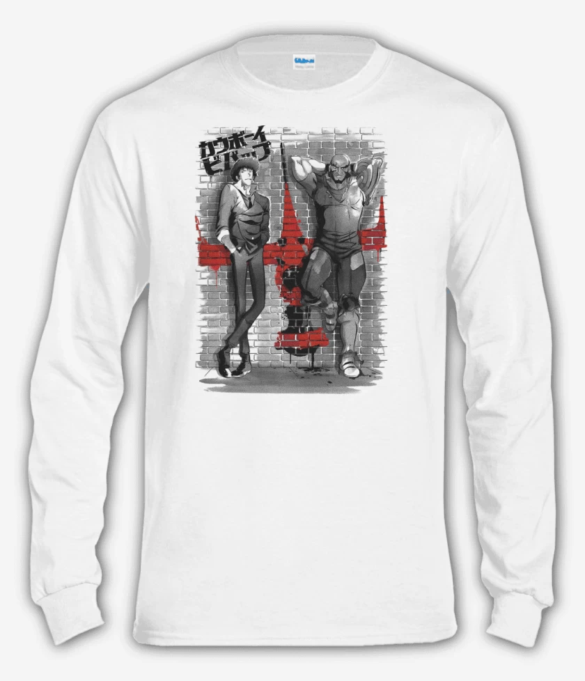 Polera manga larga Blanco de Bounty Hunters