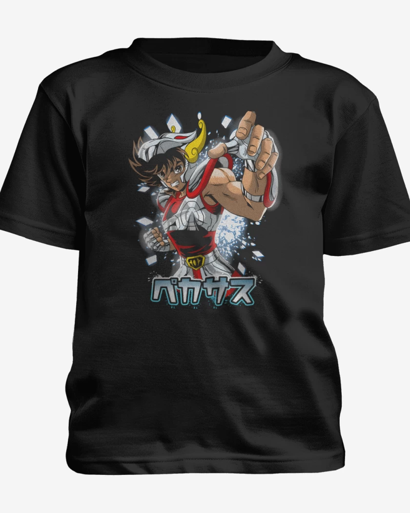 Polera de niño Negro de Santo Legendario
