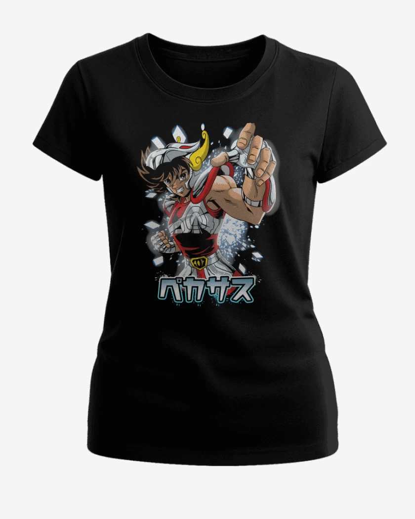 Polera de Mujer Negro de Santo Legendario