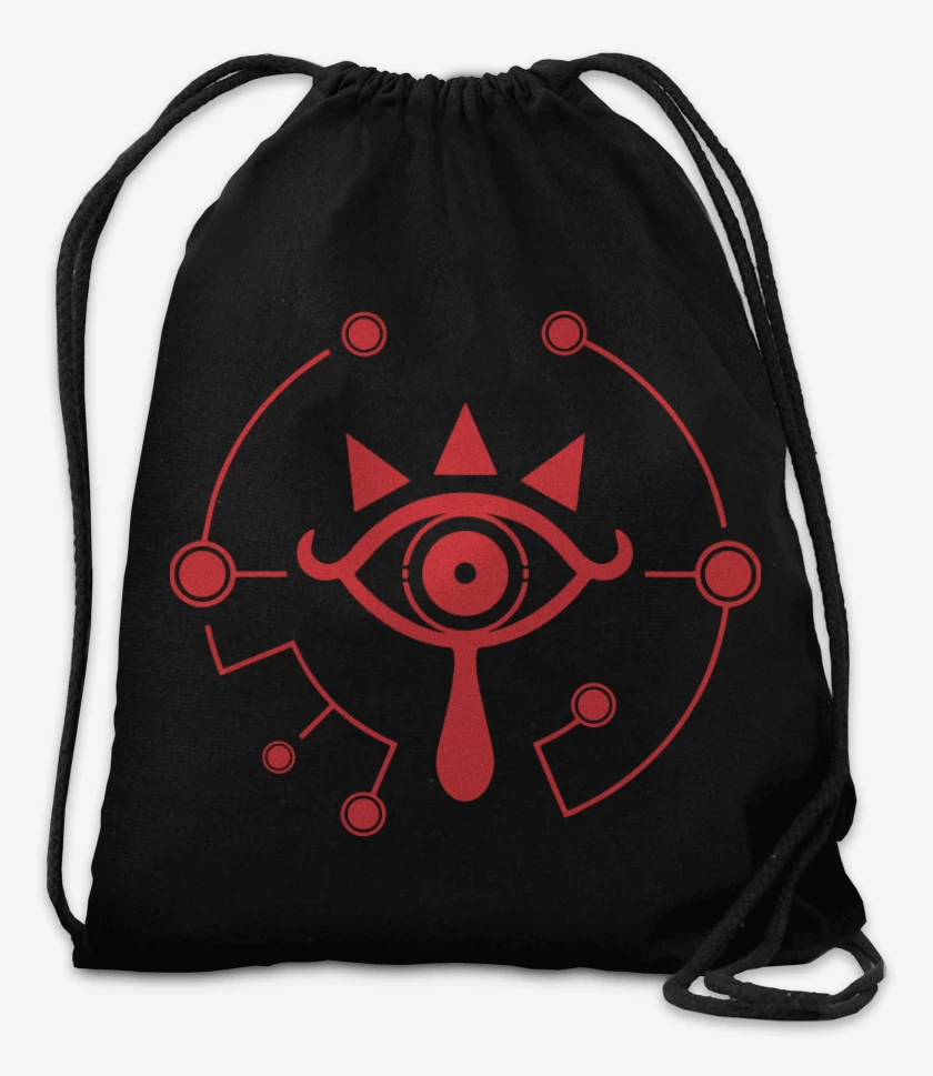 Mochila Negro de Sheikah eye