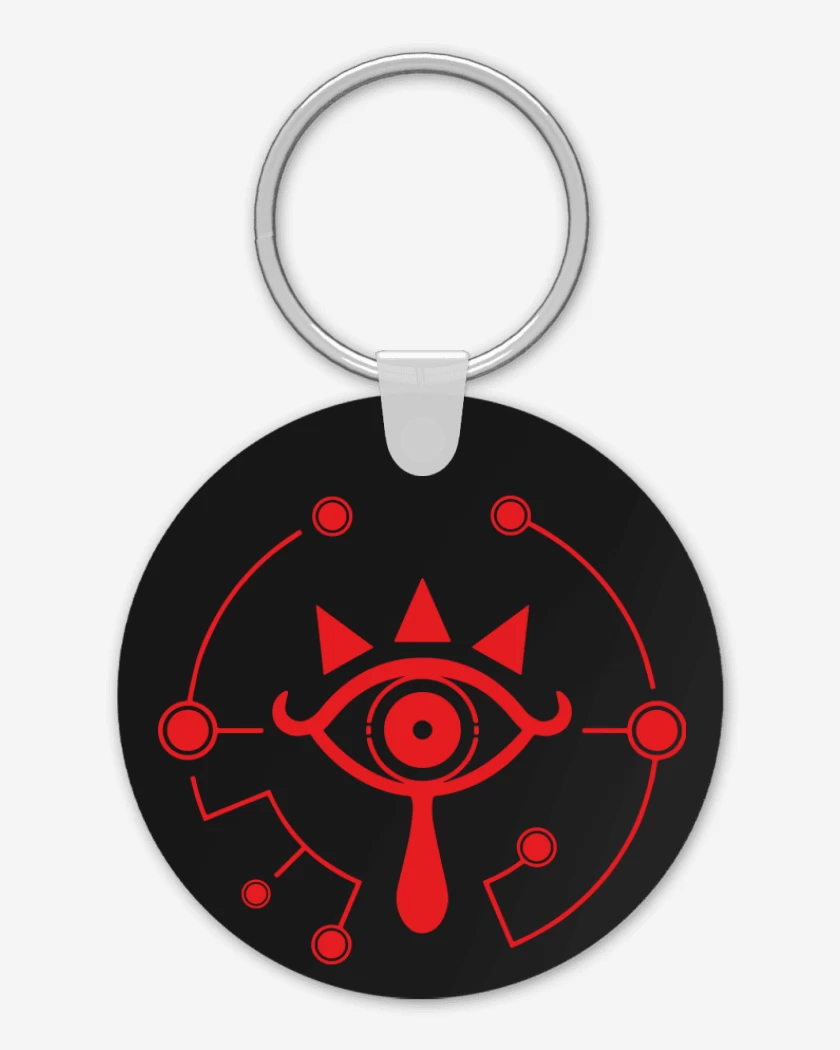 Llavero Negro de Sheikah eye
