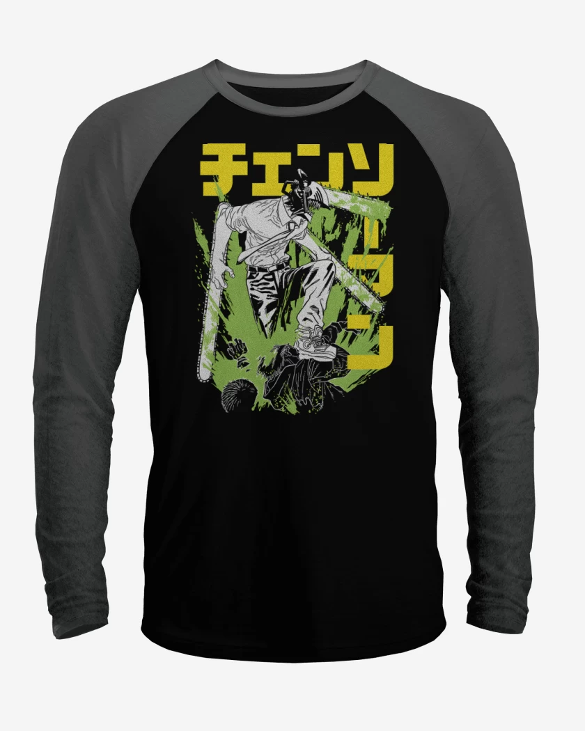 Polera Raglan El Motosierra