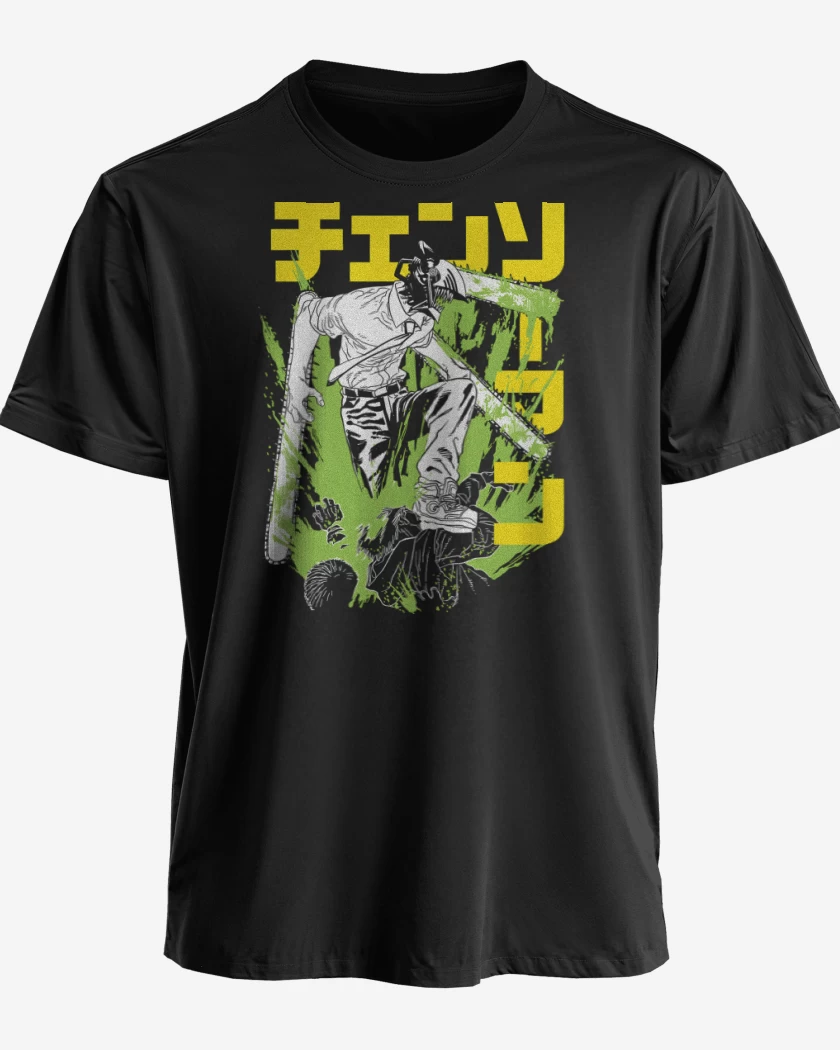 Polera premium Negro de El Motosierra