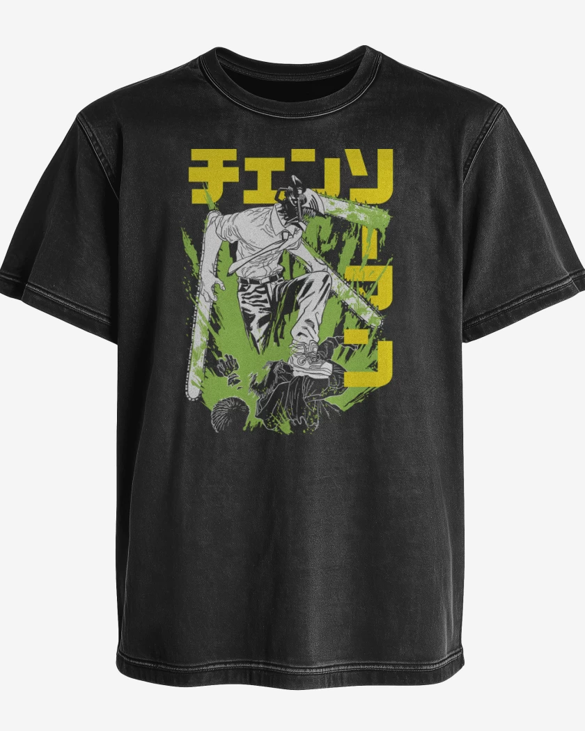 Polera desgastada El Motosierra