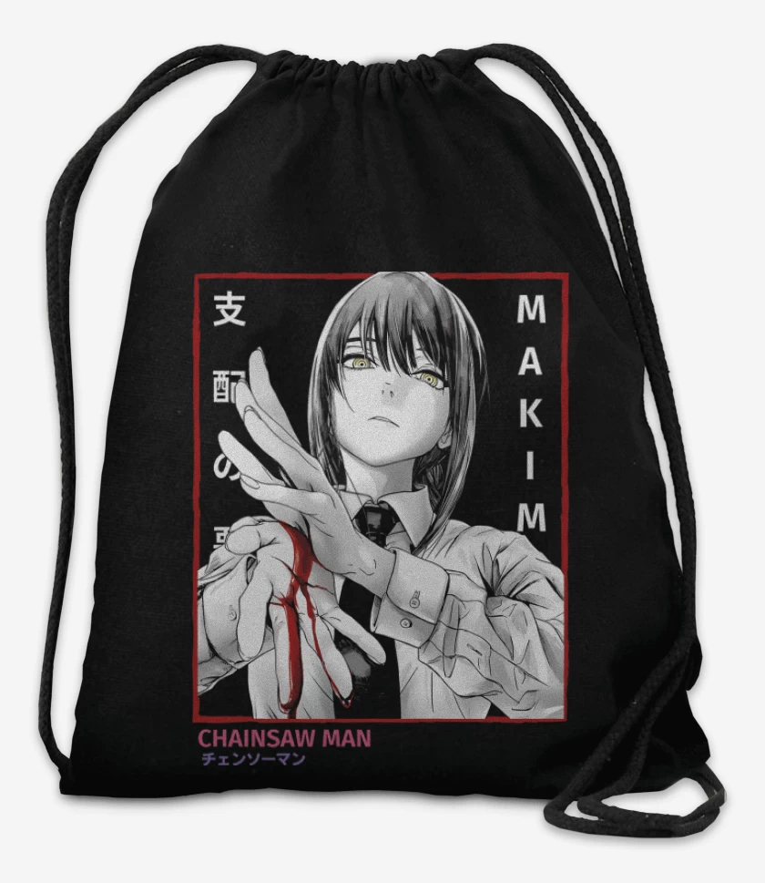 Mochila Negro de Makima Control
