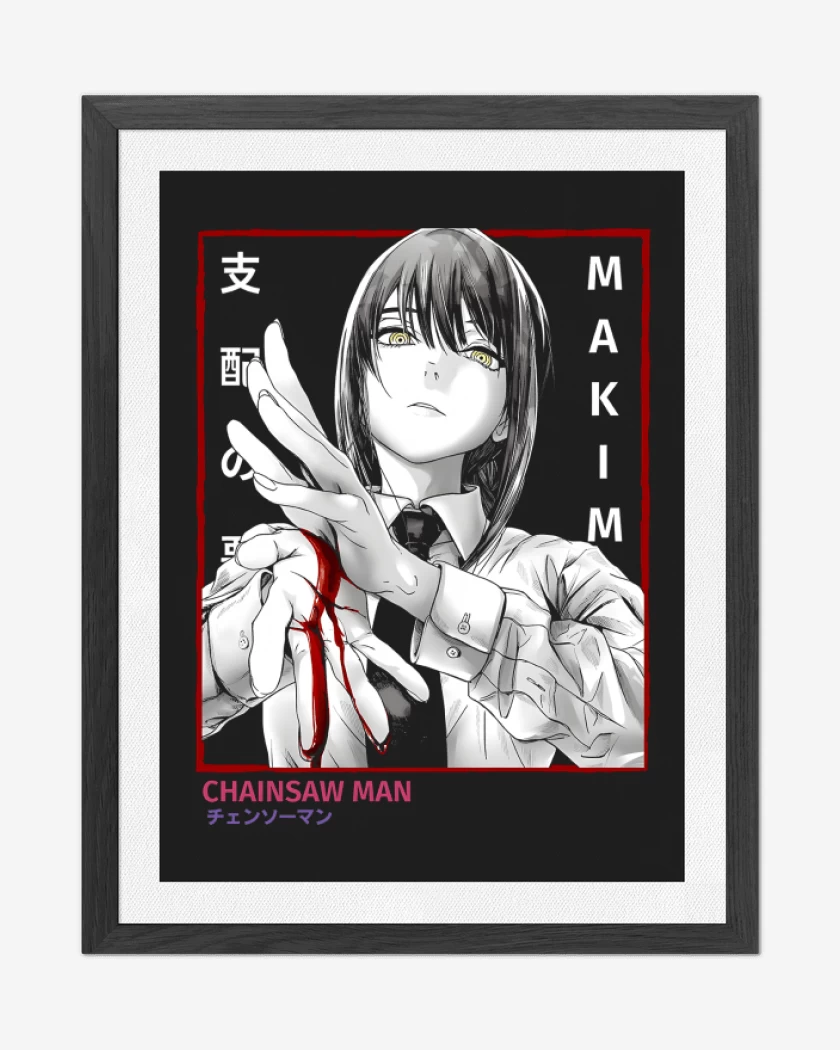 Cuadro decorativo Makima Control