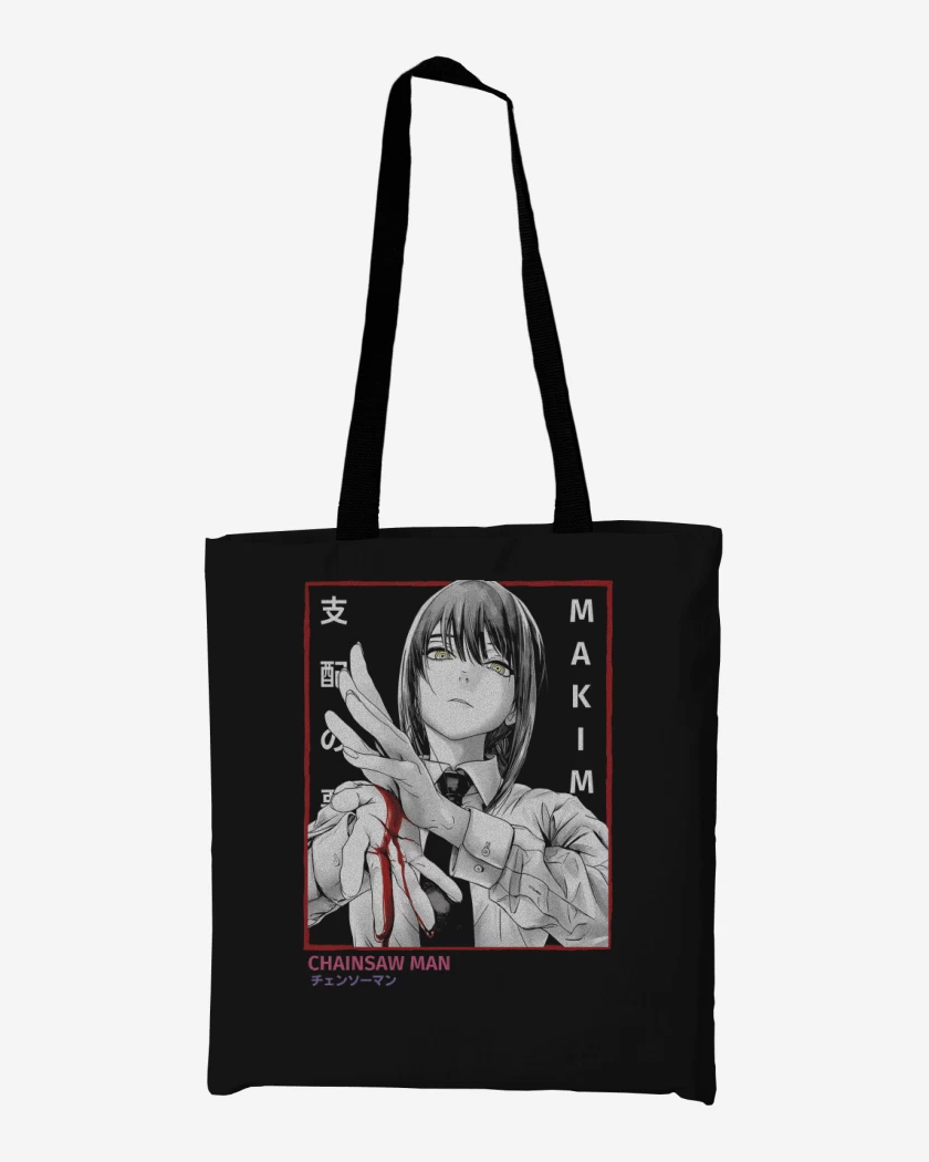 Totebag Negro de Makima Control