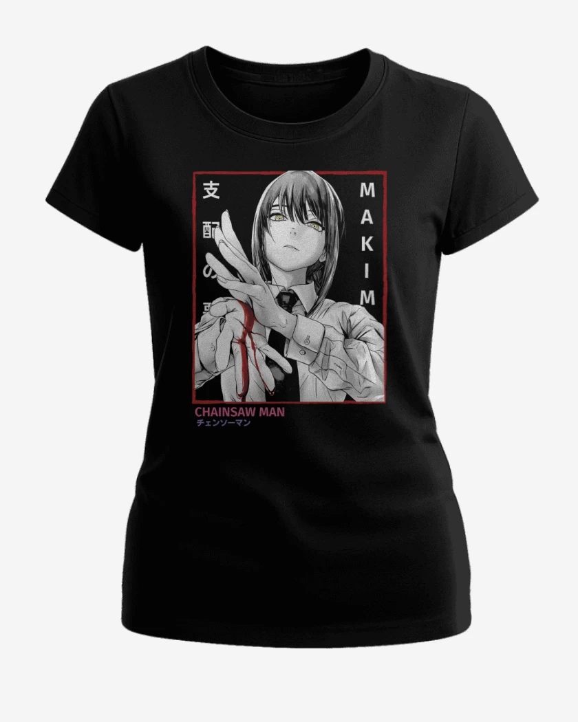 Polera de Mujer Negro de Makima Control