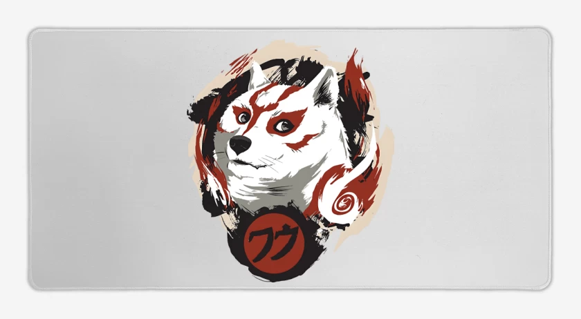 Mouse pad Gamer Doge Amaterasu