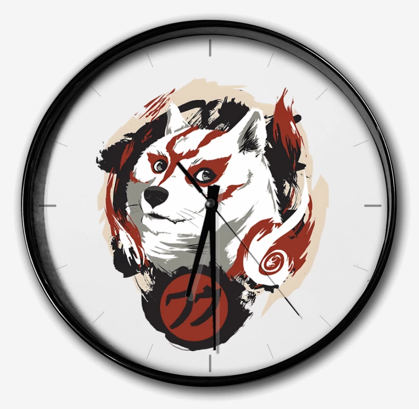 Reloj Blanco de Doge Amaterasu