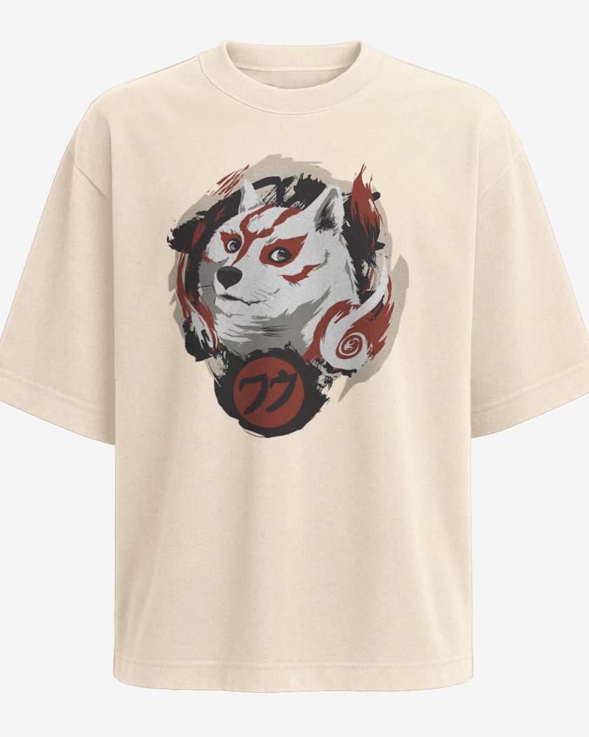 Polera Oversize Doge Amaterasu