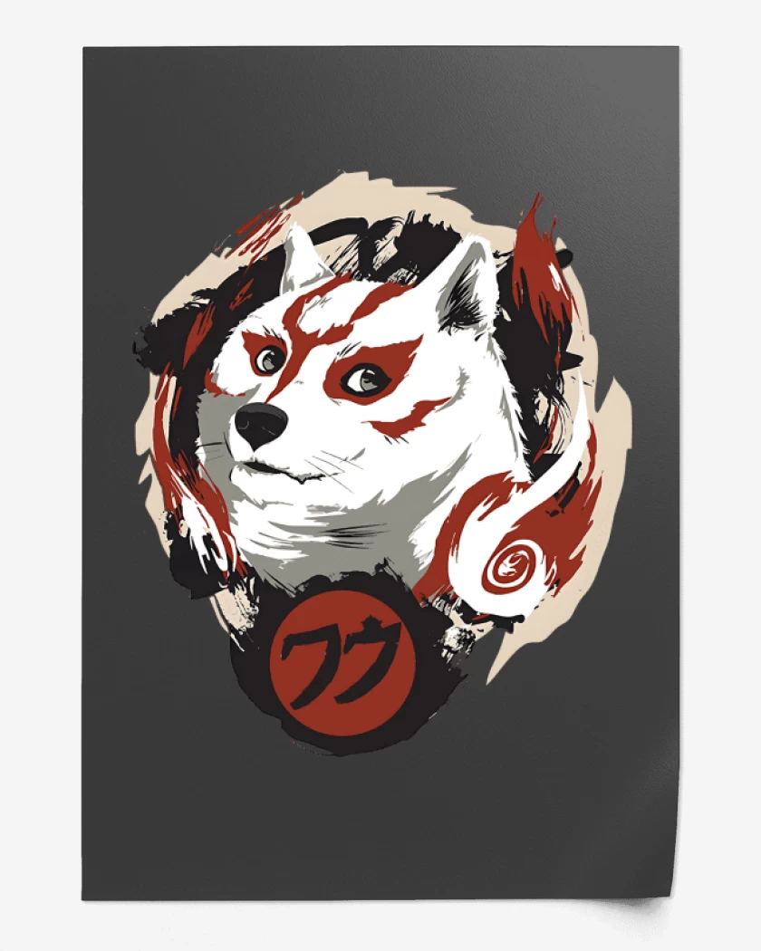 Print Doge Amaterasu