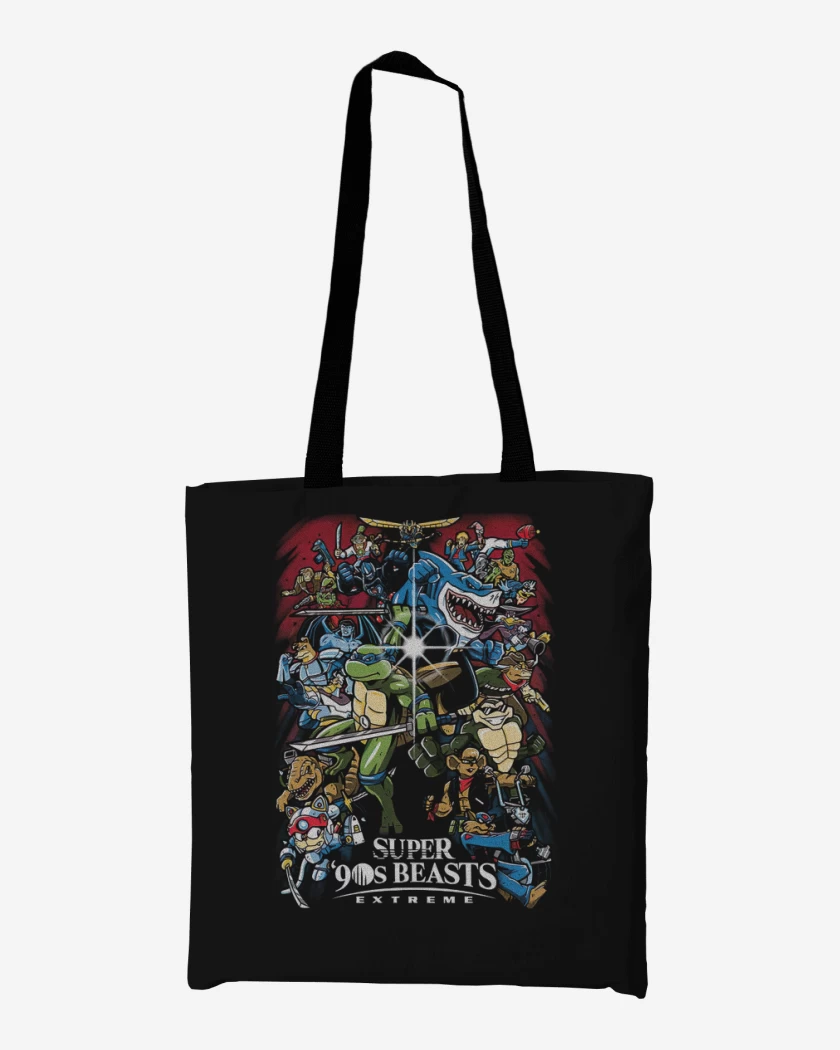 Totebag Super 90s beasts