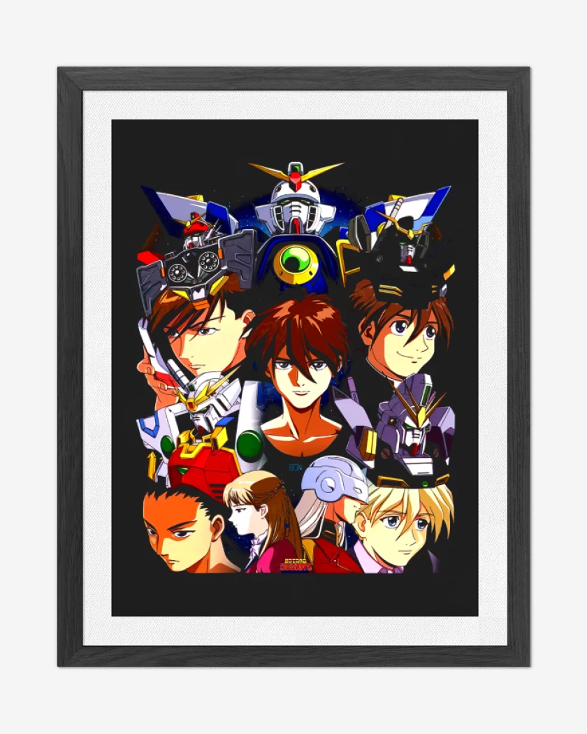 Cuadro decorativo Negro de Wing