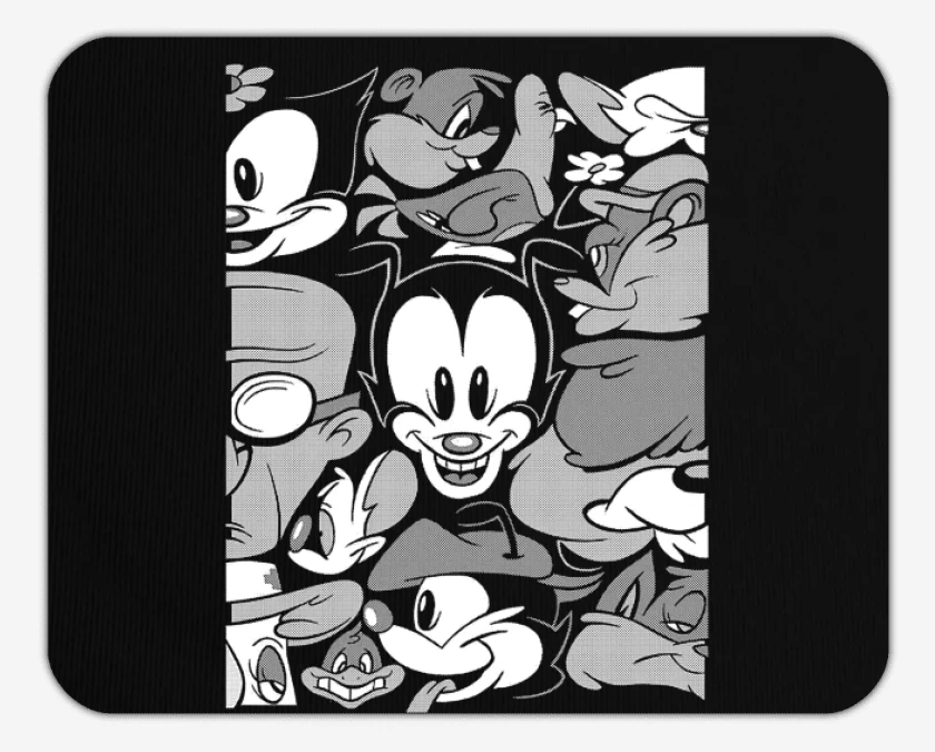 Mousepad Animaniacs B&W 