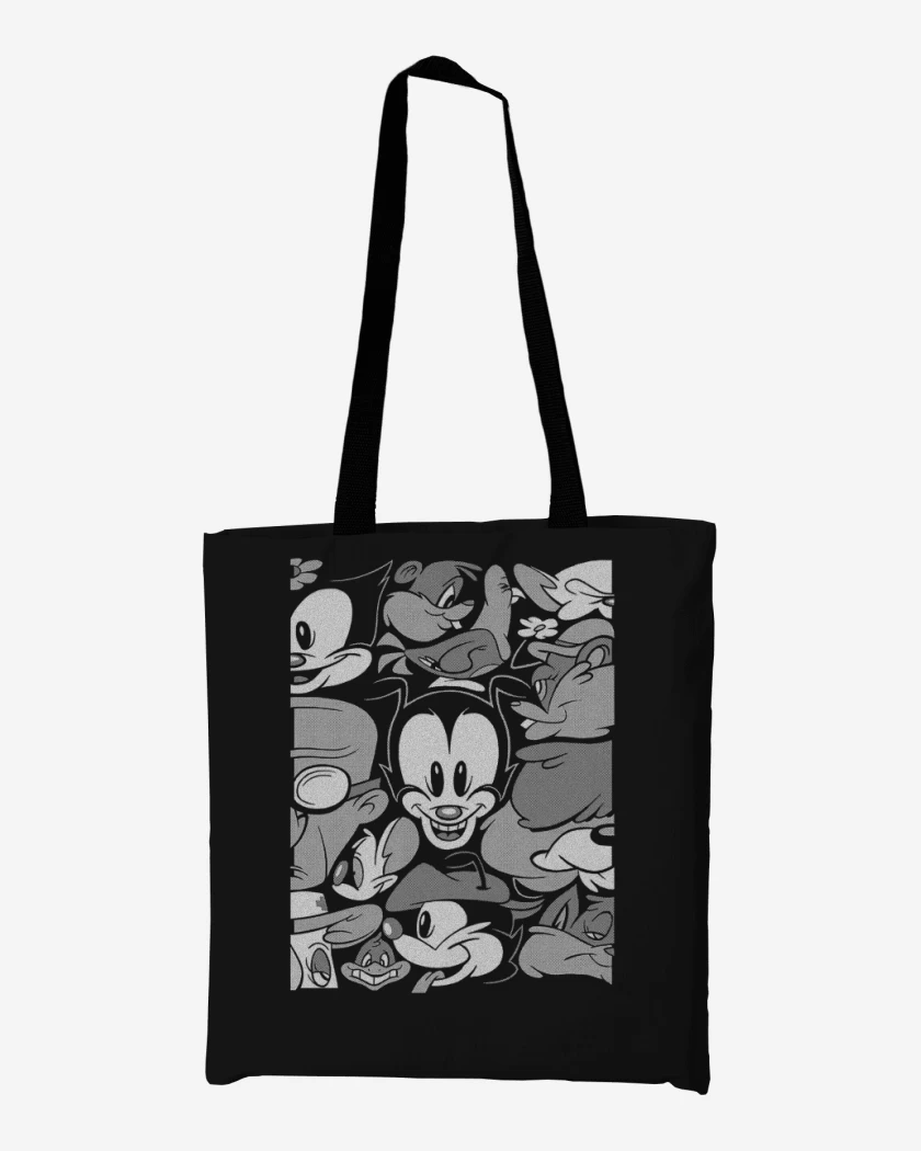 Totebag Animaniacs B&W 