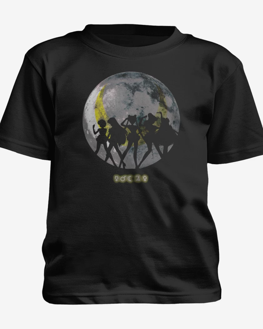 Polera de niño Negro de Moon Sailor