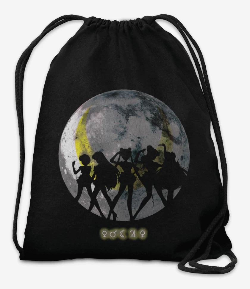 Mochila Negro de Moon Sailor