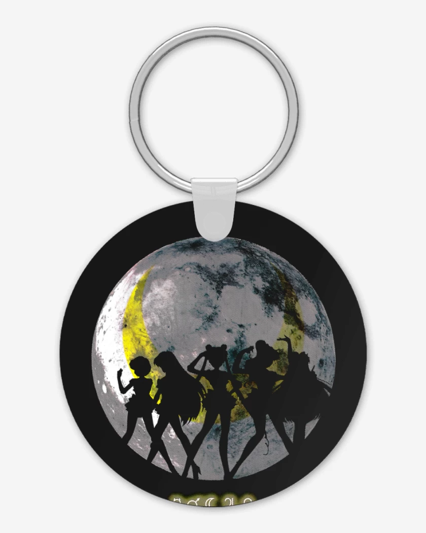 Llavero Negro de Moon Sailor