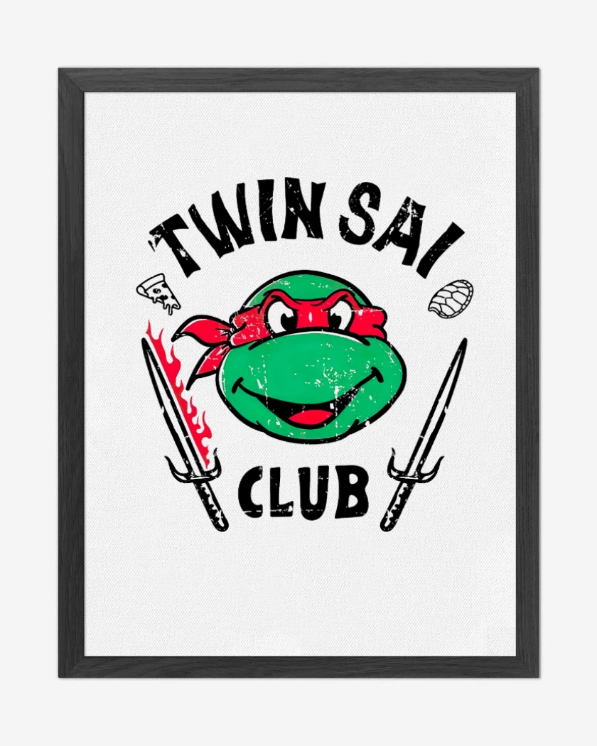 Cuadro decorativo Twin sai club
