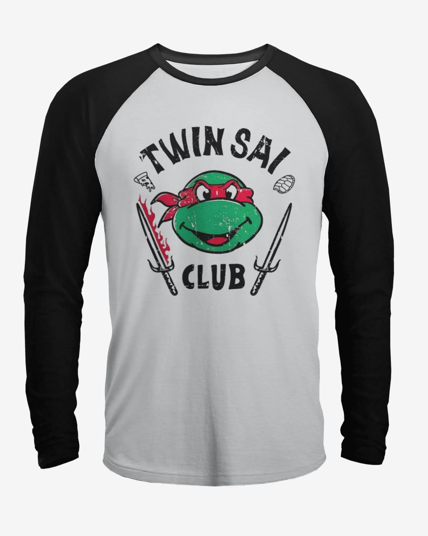 Polera Raglan Twin sai club