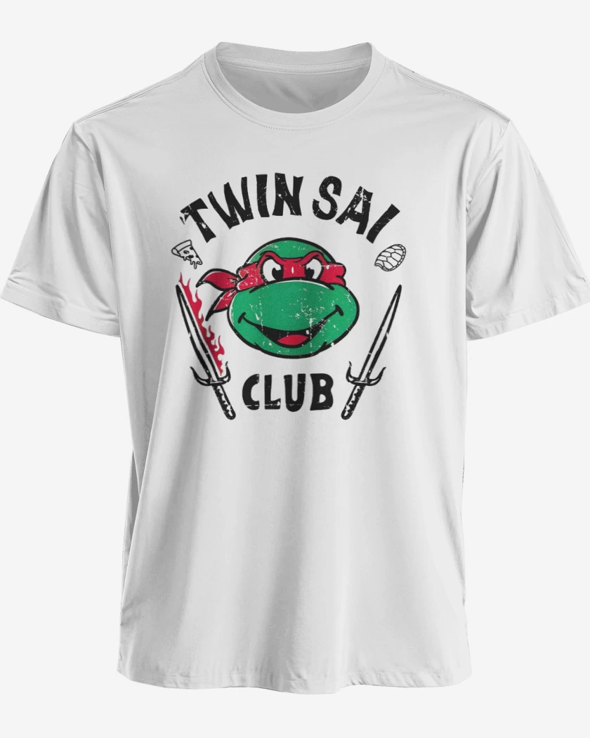 Polera premium Blanco de Twin sai club