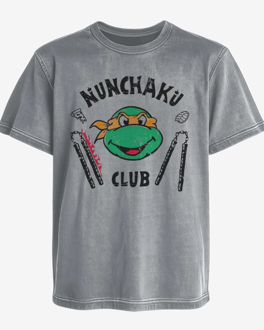 Polera desgastada Nunchaku club