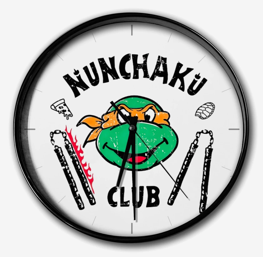 Reloj Blanco de Nunchaku club