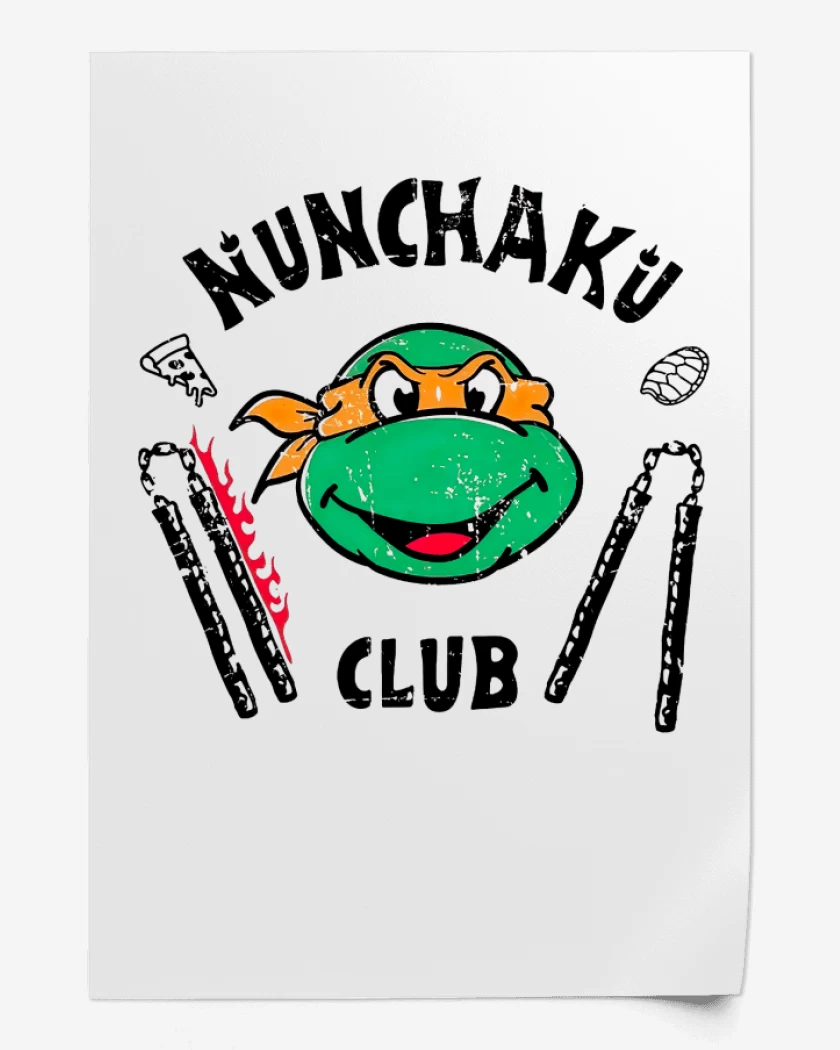 Print Nunchaku club